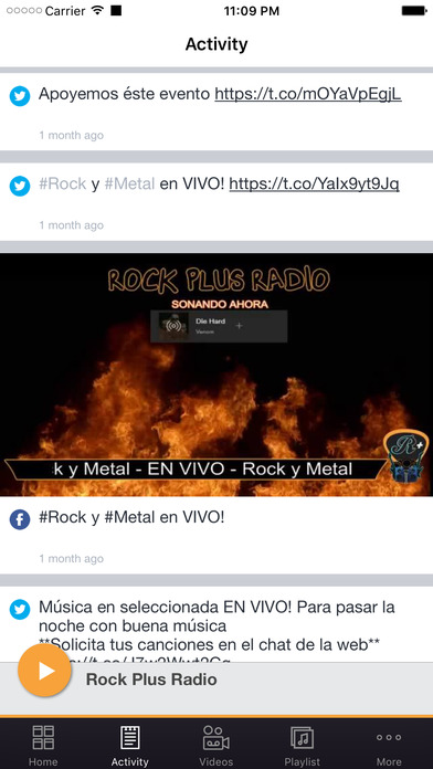 Rock Plus Radio screenshot 2