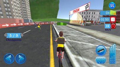 School Time Emergency Bicycle Race screenshot 4