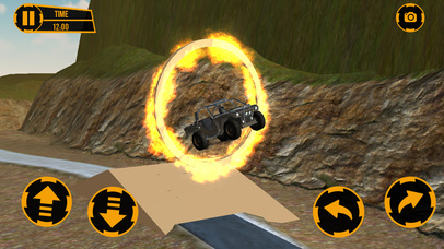 4x4 Off-Road Jeep Stunts screenshot 4