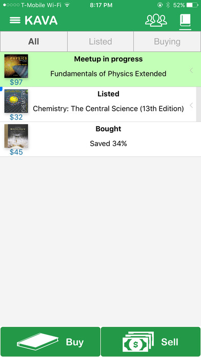 Kava - Textbook App screenshot 2