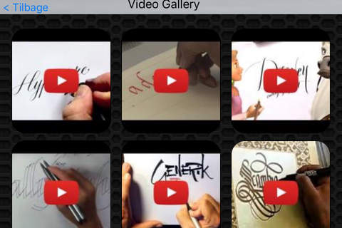 Calligraphy Information with Videos Premium screenshot 2