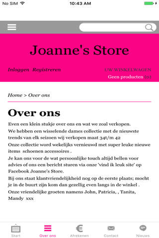 JoannesStore screenshot 3