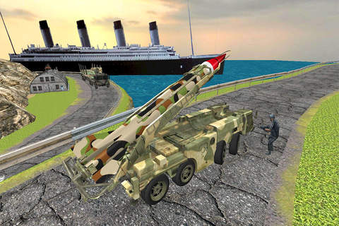 Army War Missile  Cargo Truck Free screenshot 3