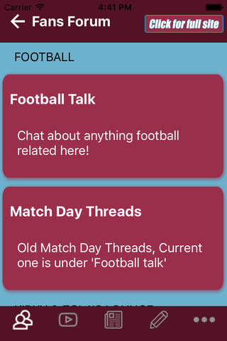 West Ham App screenshot 2