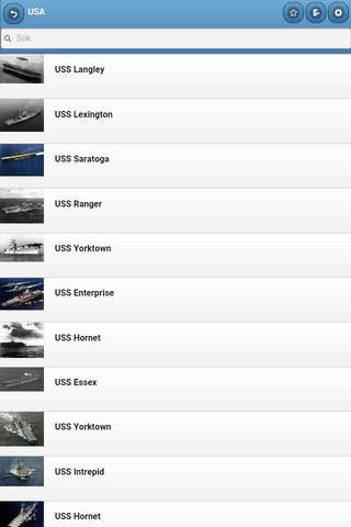 Directory of carriers screenshot 2