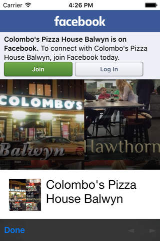 COLOMBOS PIZZA PASTA BAR screenshot 4
