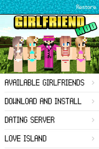 GIRLFRIEND MOD for Minecraft Game PC Guide screenshot 3