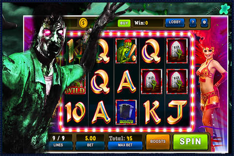 Hot Slots Zombie Circus Slots Games Treasure Of Ocean: Free Games HD ! screenshot 4