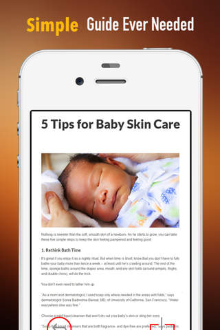 Baby Skin Care Guide:Tips and Tutorial screenshot 2