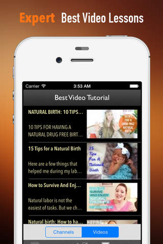 Natural Childbirth Guide:Tips and Tutorial screenshot 3