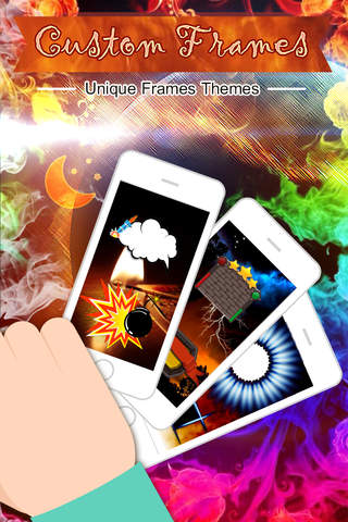 iClock – Fire & Flame : Alarm Clock Wallpapers , Frames and Quotes Maker For Free screenshot 2