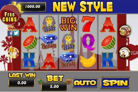 Aaron New Style Slots - Roulette and Blackjack 21 screenshot 2