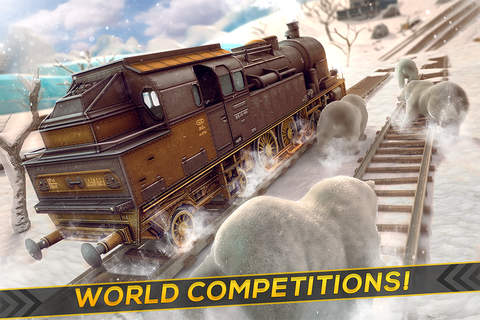 Train Driving Simulator | The RailRoad Racing Game screenshot 2
