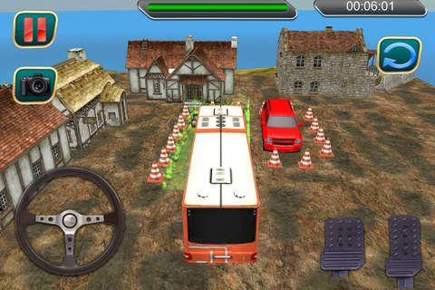 Hill climb city bus 3d simulator screenshot 2
