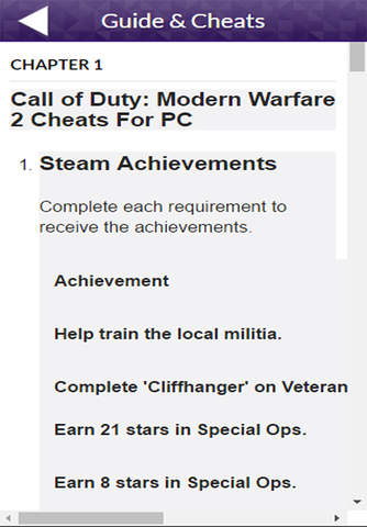 PRO - Call Of Duty Modern Warfare 2 Game Version Guide screenshot 2