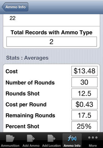 Ammo Inventory,Price per Round screenshot 4