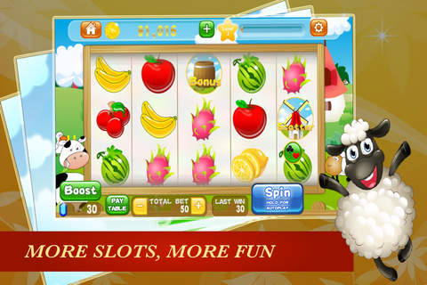 Farm Fun Slots - King of Casino, Free to Play Classic Vegas Style screenshot 2