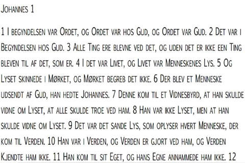 Danske Bibel 1871 Danish Holy Bible screenshot 3