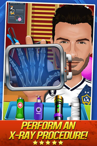 Sports Doctor Surgery Simulator - plastic surgeon spa & salon kids games 2 screenshot 4