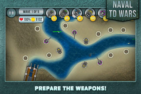 Naval TD Wars Deluxe screenshot 2