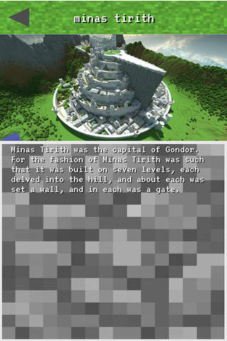 MINAS TIRITH MAP FOR MINECRAFT PC - FULL GUIDE screenshot 2