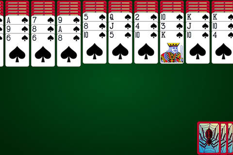 Spider Solitaire Classic Game screenshot 2