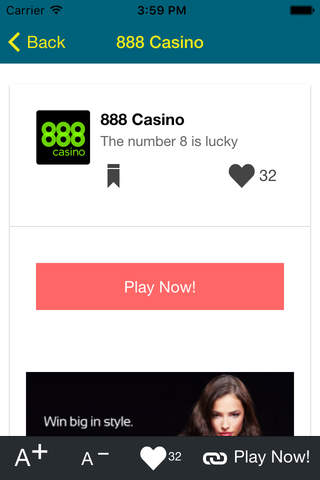Real Money Casino - best online Poker, BlackJack and Roulette screenshot 4