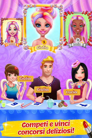 Candy Makeup Beauty Game screenshot 3