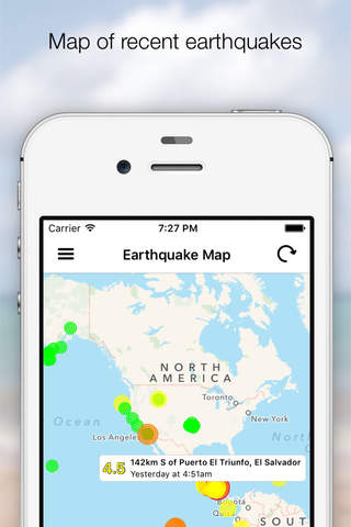 eQuake - Earthquake Alerts screenshot 2