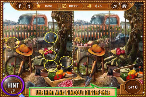Gold of Meadow - Hidden Objects game for kids and adutls screenshot 4