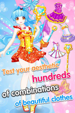 Lovely Magic Fairy – Dress up Games for Girls, Kids and Teens screenshot 4