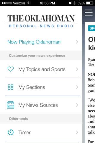The Oklahoman Radio screenshot 2