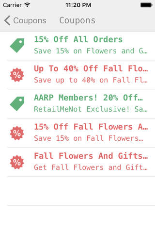 Coupons for Chanel screenshot 2