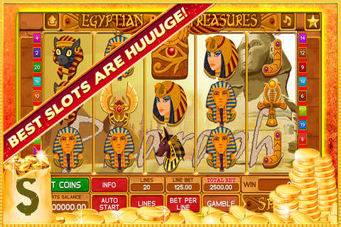 LasVegas Casino Slots Of Pharaoh Machines Free screenshot 4