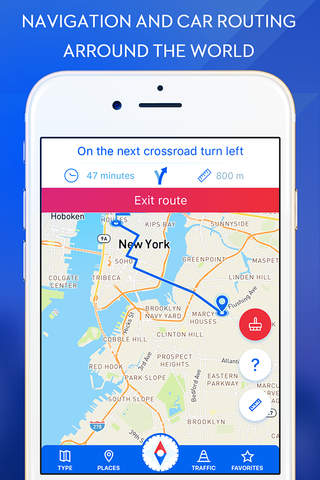 GPS Navigation. Real-time navigation, traffic, transit, and nearby places for Google Maps screenshot 2