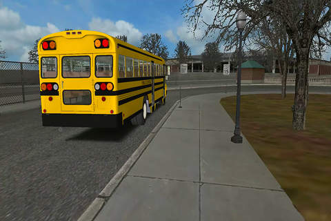 NEW SCHOOL BUS PRO SIMULATOR DRIVER TRUCK 2017 screenshot 3