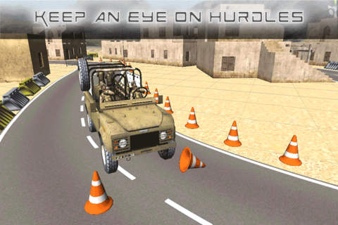 VR Army Jeep Parking Free - 3D Military Jeep screenshot 4
