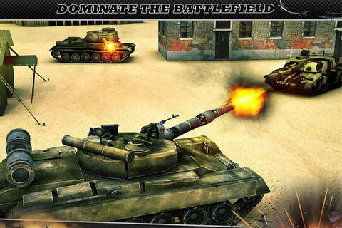 World war of Tank Fury Warrior- 3D Russian Battlefield blitz screenshot 2