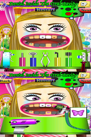 Games Dental Office The Oral White Teeth Barbie Edition screenshot 2