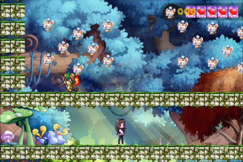 A Beautiful Girl Run In Wonderland - Free Adventure's Game screenshot 2