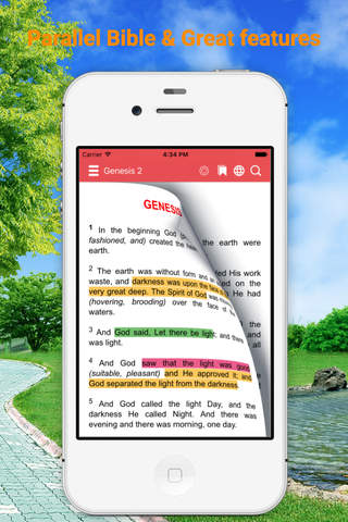 Amplified Bible (Audio) Fire Study Bible tools screenshot 4