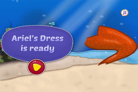 芭比公主小美人鱼裁缝 - 女孩子们的打扮、化妆、换装游戏2 screenshot 4