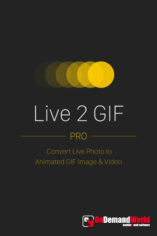 Live 2 GIF PRO - Convert Live Photo to Animated GIF Image & Video screenshot 4