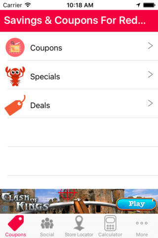 Savings & Coupons For Red Lobster screenshot 2
