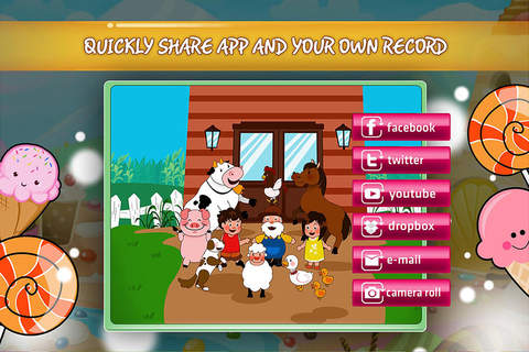 Old MacDonald Had A Farm - Animation English Nursery Rhyme Song for children screenshot 4