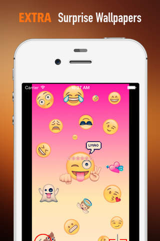 Emoji Wallpapers HD: Quotes Backgrounds with Art Pictures screenshot 3