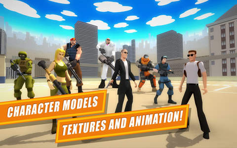 Crime Gangs Sniper 3D - City Battle War Game screenshot 3