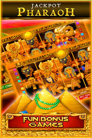 777 Egyptian Slots Pharaoh's HD screenshot 3