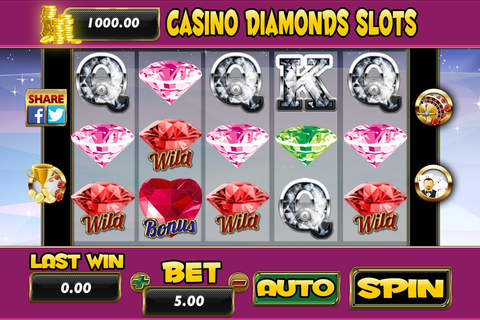 Ace Casino Diamonds Slots - Roulette and Blackjack 21 screenshot 2