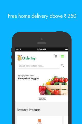 Orderjoy : Online Grocery Delivery screenshot 2